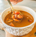 Rachael's Signature Gumbo in a bowl